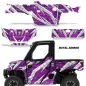 Preview: Royal Armor Hintergrund = Lila, Designfarbe = Silber für Polaris Ranger 1000 XP 18-24