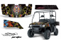 Preview: Ed-Hardy - Pirates Silber für Polaris Ranger 500/700 XP 05-08