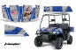 Preview: T-Bomber Blau für Polaris Ranger 500/700 XP 05-08