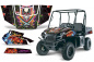 Preview: Ed-Hardy - Pirates Schwarz für Polaris Ranger EV Electric 09-15