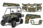 Preview: Slash Camo Orange für Polaris Ranger XP500-900D 10-14
