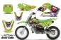 Preview: Ed-Hardy - Lovekills Grün mit Nummernfeldern für Suzuki DRZ 110 All Years