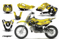 Preview: Reaper Gelb mit Nummernfeldern für Suzuki DRZ 110 All Years