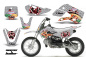 Preview: Vegas Baller Silber mit Nummernfeldern für Suzuki DRZ 110 All Years