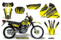 Preview: Nuke Gelb mit Nummernfeldern für Suzuki DRZ 200 SE 1996-2009