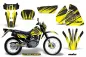 Preview: Nuke Gelb mit Nummernfeldern für Suzuki DRZ 200 SE 1996-2009