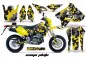 Preview: Camoplate Gelb ohne Nummernfeldern für Suzuki DRZ 400 S/SM 2000-2023