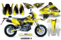 Preview: Carbon-X Gelb ohne Nummernfeldern für Suzuki DRZ 400 S/SM 2000-2023