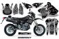 Preview: Conspiracy Silber ohne Nummernfeldern für Suzuki DRZ 400 S/SM 2000-2023