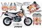 Preview: Jackpot Weiß ohne Nummernfeldern für Suzuki DRZ 400 S/SM 2000-2023