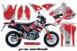 Preview: P40-Warhawk Rot ohne Nummernfeldern für Suzuki DRZ 400 S/SM 2000-2023