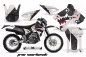 Preview: P40-Warhawk Schwarz ohne Nummernfeldern für Suzuki DRZ 400 S/SM 2000-2023