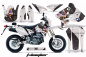 Preview: T-Bomber Schwarz ohne Nummernfeldern für Suzuki DRZ 400 S/SM 2000-2023
