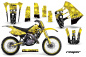 Preview: Reaper Gelb mit Nummernfeldern für Suzuki RM 125 1992