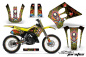 Preview: Ed-Hardy - Pirates Gelb mit Nummernfeldern für Suzuki RM 250 1993-1995