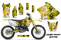 Preview: Motorhead Mandy Gelb ohne Nummernfeldern für Suzuki RM 125 2001-2009