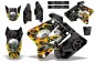 Preview: Motorhead Schwarz ohne Nummernfeldern für Suzuki RM 125 2001-2009