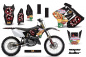 Preview: Vegas Baller Schwarz ohne Nummernfeldern für Suzuki RM 125 2001-2009