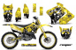 Preview: Reaper Gelb mit Nummernfeldern für Suzuki RM 125 2001-2009