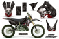 Preview: Bone Collector Schwarz mit Nummernfeldern für Suzuki RM 250 1996-1998