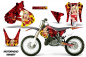 Preview: Motorhead Mandy Rot ohne Nummernfeldern für Suzuki RM 250 1999-2000
