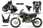 Preview: Reaper Schwarz mit Nummernfeldern für Suzuki RM 250 1999-2000