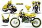 Preview: Reaper Gelb mit Nummernfeldern für Suzuki RM 250 1999-2000