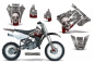 Preview: Bone Collector Silber ohne Nummernfeldern für Suzuki RM 85 2001-2023
