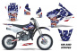 Preview: Sin and Stripes ohne Nummernfeldern für Suzuki RM 85 2001-2023