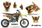 Preview: Firestorm Gelb mit Nummernfeldern für Suzuki RM 85 2001-2023
