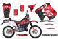 Preview: Zombie Trooper Rot ohne Nummernfeldern für Suzuki RMX 250S 1996-1998