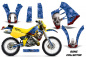 Preview: Bone Collector Blau ohne Nummernfeldern für Suzuki RMX 250 1989-1998