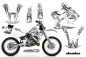 Preview: Deaden Weiß ohne Nummernfeldern für Suzuki RMX 250 1989-1998