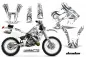 Preview: Deaden Weiß ohne Nummernfeldern für Suzuki RMX 250 1989-1998