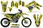Preview: Motorhead Gelb mit Nummernfeldern für Suzuki RMX 450Z 2009-2017