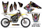 Preview: Ed-Hardy - Lovekills Schwarz ohne Nummernfeldern für Suzuki RMZ 250 2004-2006