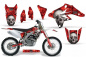 Preview: Bone Collector Rot ohne Nummernfeldern für Suzuki RMZ 250 2007-2009