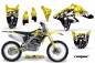 Preview: Reaper Gelb ohne Nummernfeldern für Suzuki RMZ 250 2007-2009