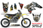 Preview: Iron Maiden - Number of the beast mit Nummernfeldern für Suzuki RMZ 250 2007-2009