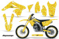 Preview: Digicamo Gelb mit Nummernfeldern für Suzuki RMZ 250 2010-2018