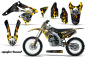 Preview: Motorhead Schwarz mit Nummernfeldern für Suzuki RMZ 250 2010-2018