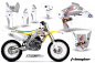 Preview: T-Bomber Weiß ohne Nummernfeldern für Suzuki RMZ 450 2005-2006