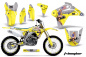 Preview: T-Bomber Gelb ohne Nummernfeldern für Suzuki RMZ 450 2005-2006