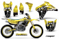 Preview: Reaper Gelb mit Nummernfeldern für Suzuki RMZ 450 2005-2006