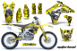 Preview: Motorhead Gelb ohne Nummernfeldern für Suzuki RMZ 450 2007