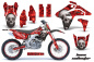 Preview: Bone Collector Rot ohne Nummernfeldern für Suzuki RMZ 450 2007