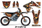 Preview: Firestorm Schwarz mit Nummernfeldern für Suzuki RMZ 450 2008-2017