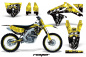 Preview: Reaper Gelb mit Nummernfeldern für Suzuki RMZ 450 2008-2017