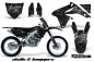 Preview: Skulls N Hammers Silver with number plates for Suzuki RMZ 450 2008-2017