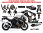 Preview: Mad-Hatter Background = Black, Design color = Silver for Suzuki GSXR 600/750 2004-2005